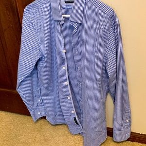 Blue & checked shirt for sale it’s a steal😎…